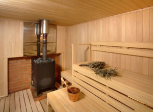 Печь для бани на дровах